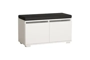 Drago Skoskap 80 cm - Hvit - Oppbevaring - Skap - Oppbevaringsskap