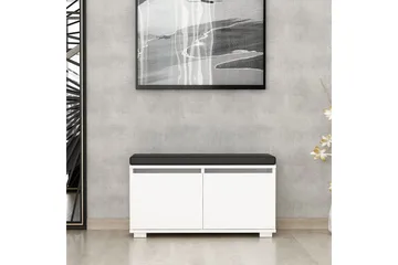 Drago Skoskap 80 cm - Hvit - Oppbevaring - Skap - Oppbevaringsskap