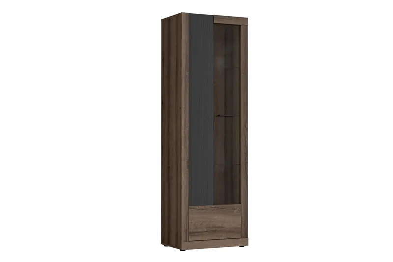 Elhovo Vitrineskap 41x63 cm - Oppbevaring - Skap - Vitrineskap