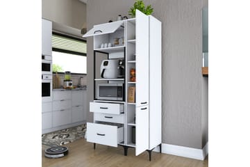 Eligius Høyskap - Hvit - Oppbevaring - Skap - Oppbevaringsskap