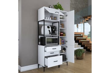 Eligius Høyskap - Hvit - Oppbevaring - Skap - Oppbevaringsskap