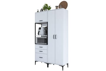 Eligius Høyskap - Hvit - Oppbevaring - Skap - Oppbevaringsskap