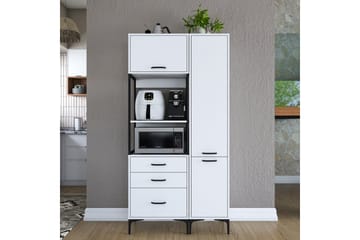 Eligius Høyskap - Hvit - Oppbevaring - Skap - Oppbevaringsskap