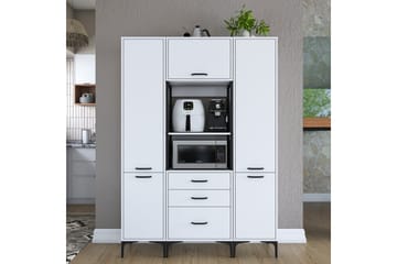 Eligius Høyskap - Hvit - Oppbevaring - Skap - Oppbevaringsskap