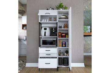 Eligius Høyskap - Hvit - Oppbevaring - Skap - Oppbevaringsskap