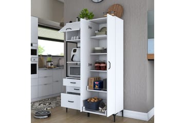 Eligius Høyskap - Hvit - Oppbevaring - Skap - Oppbevaringsskap