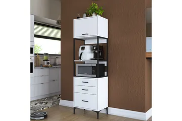 Eligius Høyskap - Hvit - Oppbevaring - Skap - Oppbevaringsskap