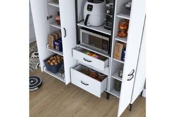 Eligius Høyskap - Hvit - Oppbevaring - Skap - Oppbevaringsskap