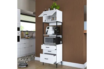 Eligius Høyskap - Hvit - Oppbevaring - Skap - Oppbevaringsskap