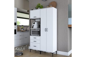 Eligius Høyskap - Hvit - Oppbevaring - Skap - Oppbevaringsskap