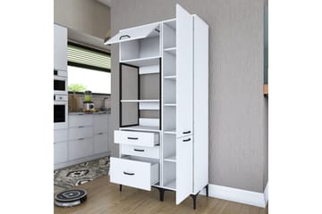 Eligius Høyskap - Hvit - Oppbevaring - Skap - Oppbevaringsskap