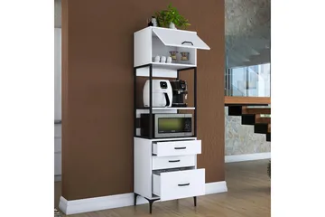 Eligius Høyskap - Hvit - Oppbevaring - Skap - Oppbevaringsskap