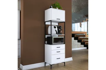 Eligius Høyskap - Hvit - Oppbevaring - Skap - Oppbevaringsskap