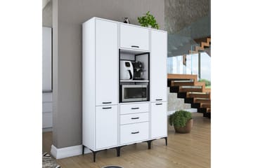 Eligius Høyskap - Hvit - Oppbevaring - Skap - Oppbevaringsskap