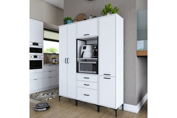 Eligius Høyskap - Hvit - Oppbevaring - Skap - Oppbevaringsskap