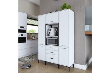 Eligius Høyskap - Hvit - Oppbevaring - Skap - Oppbevaringsskap