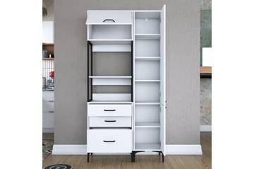 Eligius Høyskap - Hvit - Oppbevaring - Skap - Oppbevaringsskap