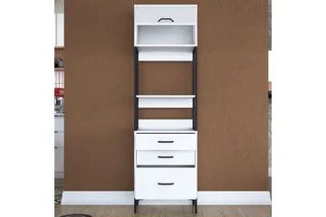 Eligius Høyskap - Hvit - Oppbevaring - Skap - Oppbevaringsskap