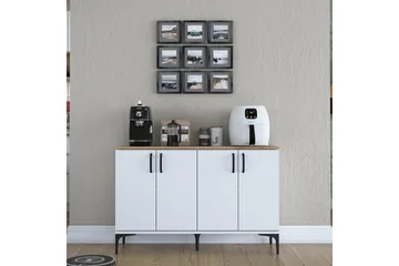 Eligius Underskap - Hvit/Valnøtt - Oppbevaring - Skap - Oppbevaringsskap