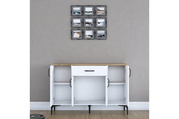 Eligius Underskap - Hvit/Valnøtt - Oppbevaring - Skap - Oppbevaringsskap