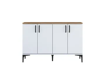 Eligius Underskap - Hvit/Valnøtt - Oppbevaring - Skap - Oppbevaringsskap