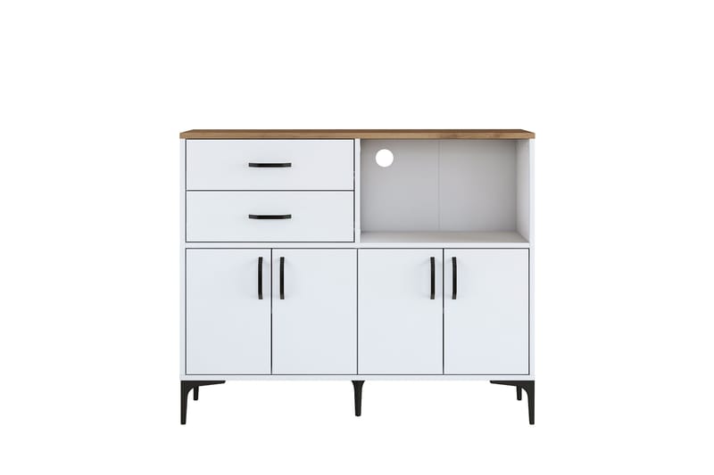 Eligius Underskap, Hvit/Valnøtt