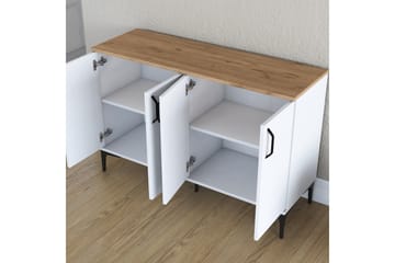 Eligius Underskap - Hvit/Valnøtt - Oppbevaring - Skap - Oppbevaringsskap