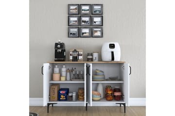 Eligius Underskap - Hvit/Valnøtt - Oppbevaring - Skap - Oppbevaringsskap