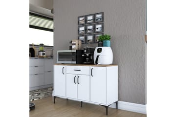 Eligius Underskap - Hvit/Valnøtt - Oppbevaring - Skap - Oppbevaringsskap