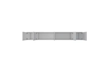 Ervon Veggbrett 243x243 cm - Hvit - Oppbevaring - Skap - Oppbevaringsskap
