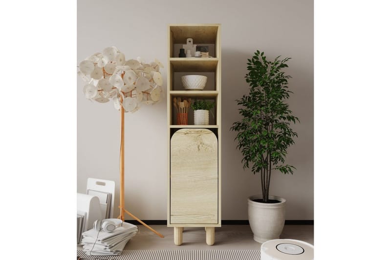 Estra Highboard - Brun - Oppbevaring - Skap - Oppbevaringsskap