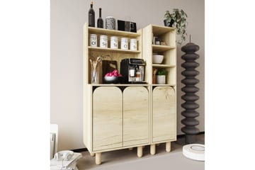Estra Highboard - Brun - Oppbevaring - Skap - Oppbevaringsskap
