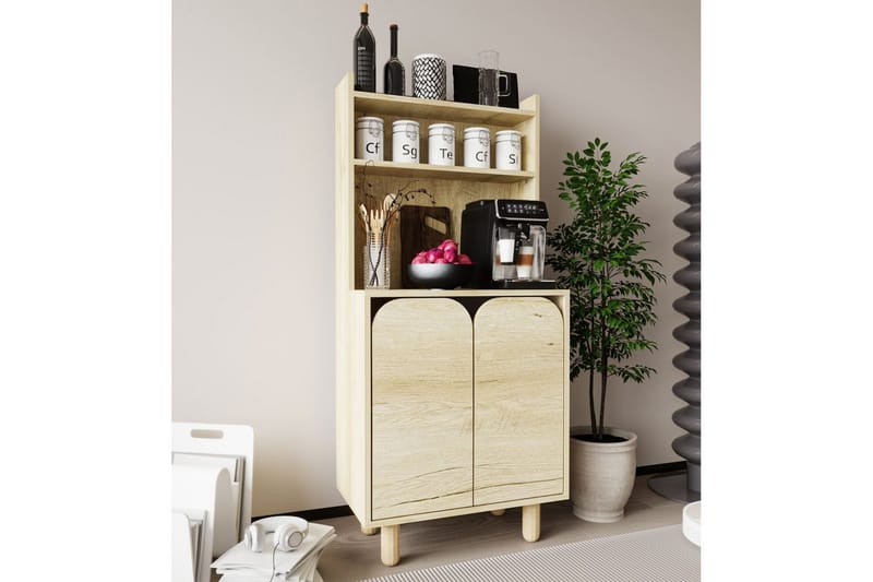 Estra Highboard - Brun - Oppbevaring - Skap - Oppbevaringsskap