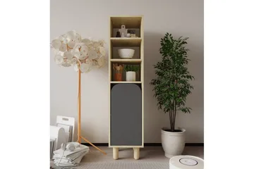 Estra Highboard - Brun/Antrasitt - Oppbevaring - Skap - Oppbevaringsskap