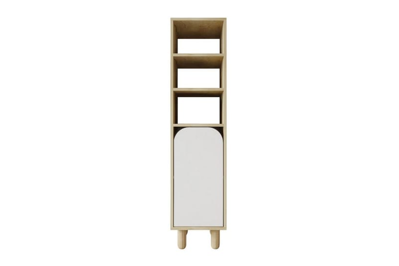 Estra Highboard - Brun/Hvit - Oppbevaring - Skap - Oppbevaringsskap
