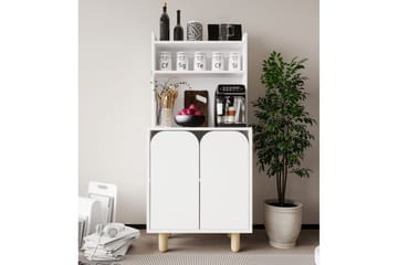 Estra Highboard - Hvit - Oppbevaring - Skap - Oppbevaringsskap