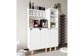 Estra Highboard - Hvit - Oppbevaring - Skap - Oppbevaringsskap