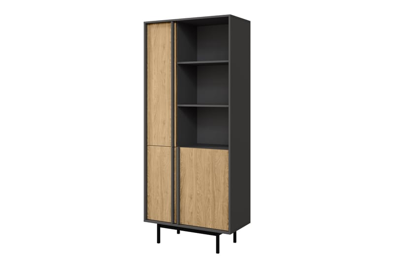 Farshian Highboard - Grå/Brun - Oppbevaring - Skap - Oppbevaringsskap