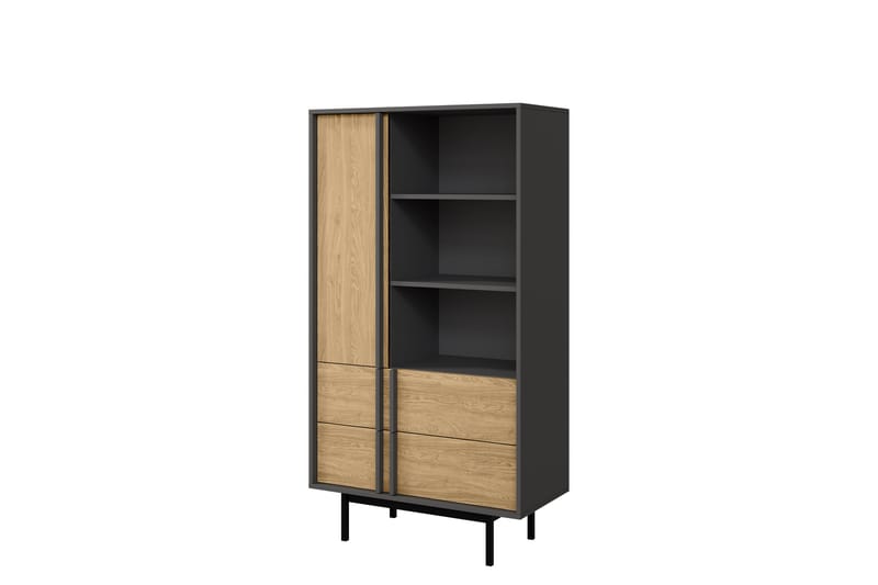Farshian Highboard - Grå/Brun - Oppbevaring - Skap - Oppbevaringsskap