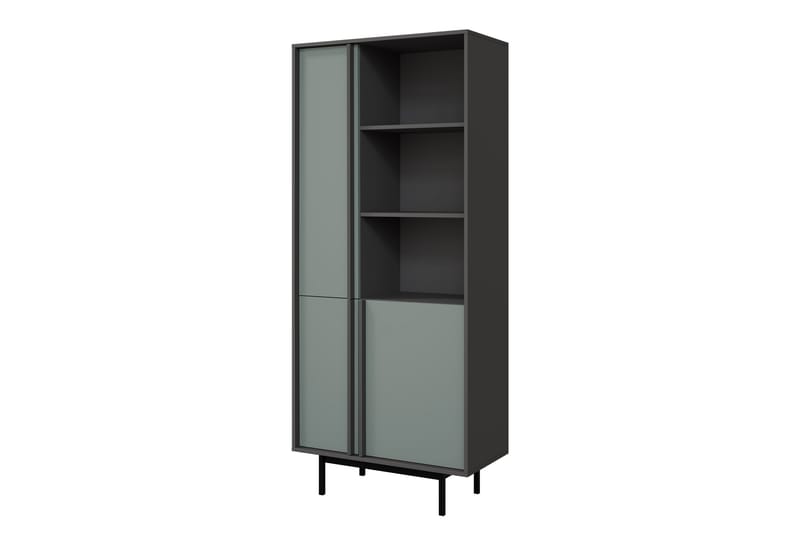 Farshian Highboard - Grå/Grønn - Oppbevaring - Skap - Oppbevaringsskap