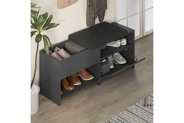 Filux Skoskap 120,3 cm - Antrasitt - Oppbevaring - Skap - Oppbevaringsskap