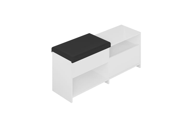 Filux Skoskap 120,3 cm, Hvit
