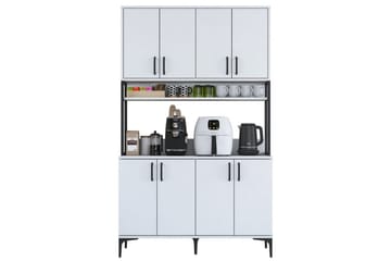 Flerbruks Kapasitetskap Cerreta 173 Hvit - Hvit - Oppbevaring - Skap - Oppbevaringsskap