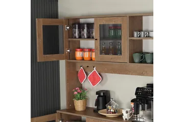 Flerbruks Kapasitetskap Jatin Kaukasisk Eik - Kaukasisk Eik - Oppbevaring - Skap - Oppbevaringsskap