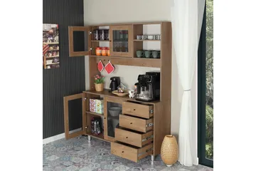 Flerbruks Kapasitetskap Jatin Kaukasisk Eik - Kaukasisk Eik - Oppbevaring - Skap - Oppbevaringsskap