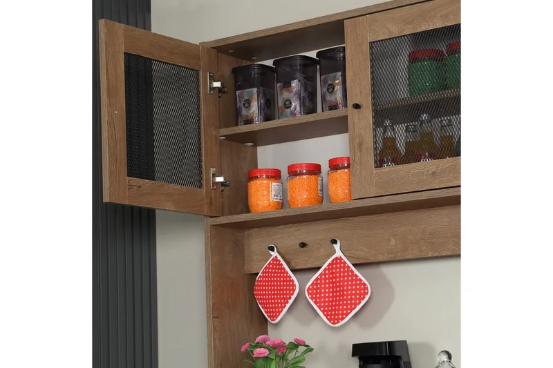 Flerbruks Kapasitetskap Jatin Kaukasisk Eik - Kaukasisk Eik - Oppbevaring - Skap - Oppbevaringsskap