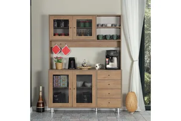Flerbruks Kapasitetskap Jatin Kaukasisk Eik - Kaukasisk Eik - Oppbevaring - Skap - Oppbevaringsskap