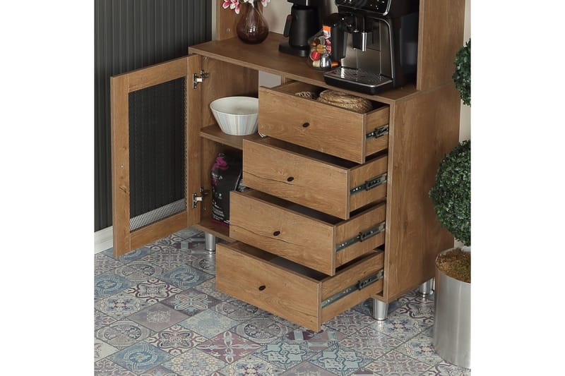 Flerbruks Kapasitetskap Periorport Kaukasisk Eik - Kaukasisk Eik - Oppbevaring - Skap - Oppbevaringsskap