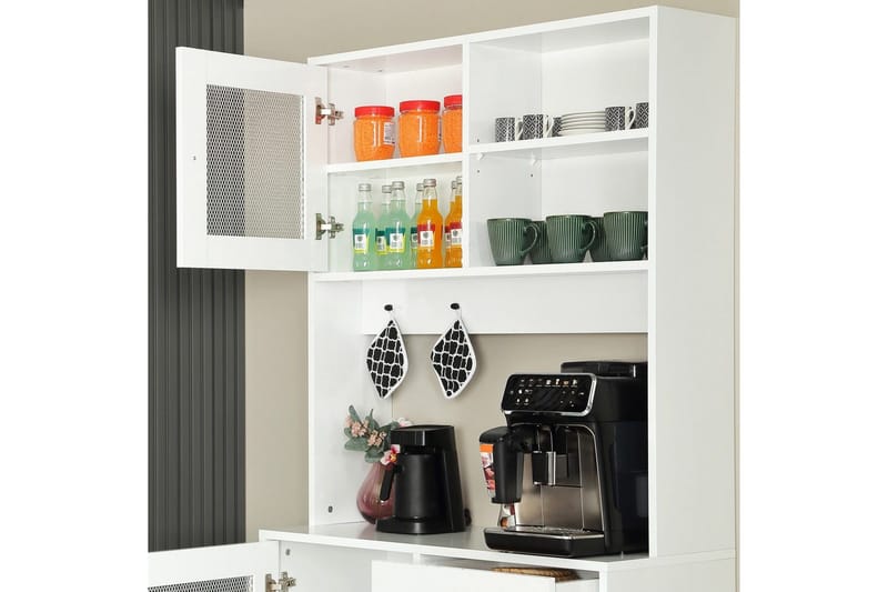 Flerbruks Kapasitetskap Periorport Hvit - Hvit - Oppbevaring - Skap - Oppbevaringsskap