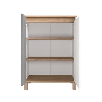 Flerbruks skap Hanah Home Nord (69,7 x 97 x 40 cm) Hvit eik grå - Hvit eik grå - Oppbevaring - Skap - Oppbevaringsskap